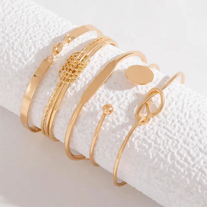 Knotted™ | Set di bracciali Gold Elegance 