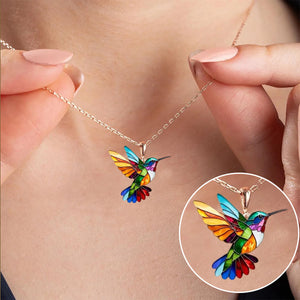 Aurea™ | Splendida collana con design a forma di colibrì