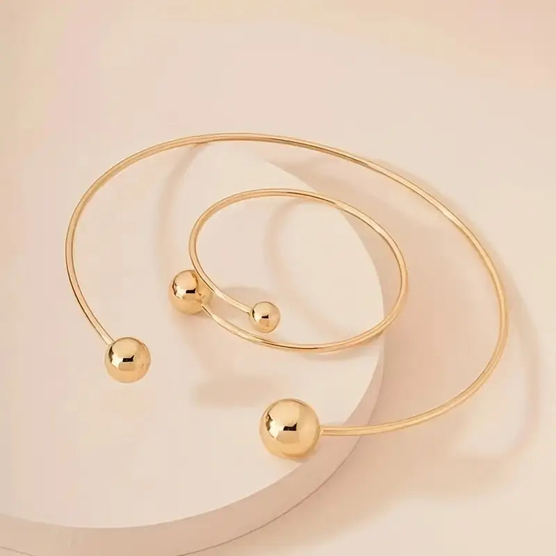 Glow™ | Set di bracciali in oro 