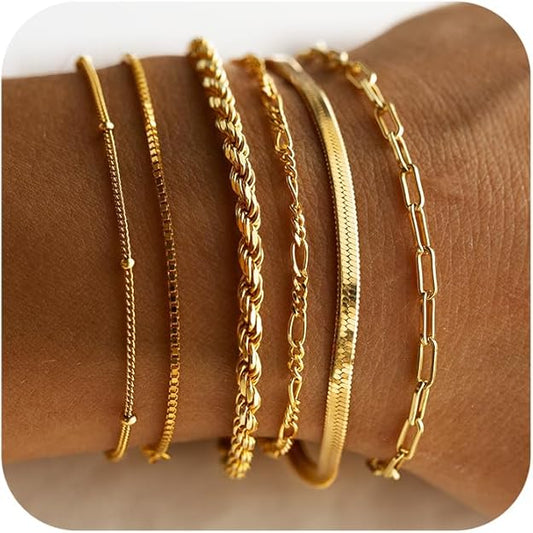 Vernetta™ | Set di bracciali in oro 