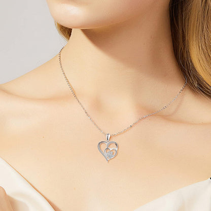 Inolt™ | Collana con zampa e cuore in argento