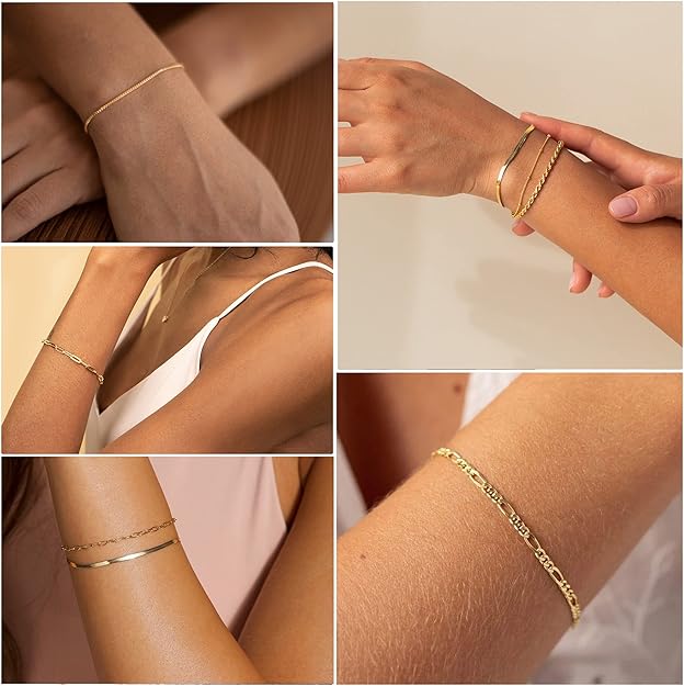 Vernetta™ | Set di bracciali in oro 