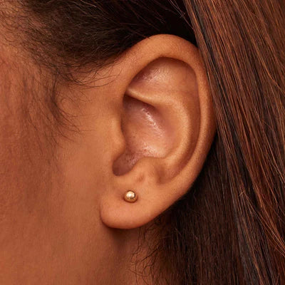 Ball™ | Orecchini a bottone in oro 