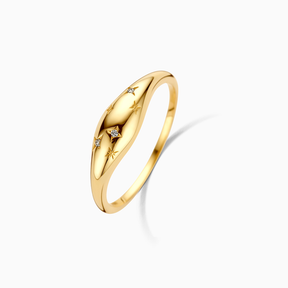 Dome™ | Anello in oro e diamanti 