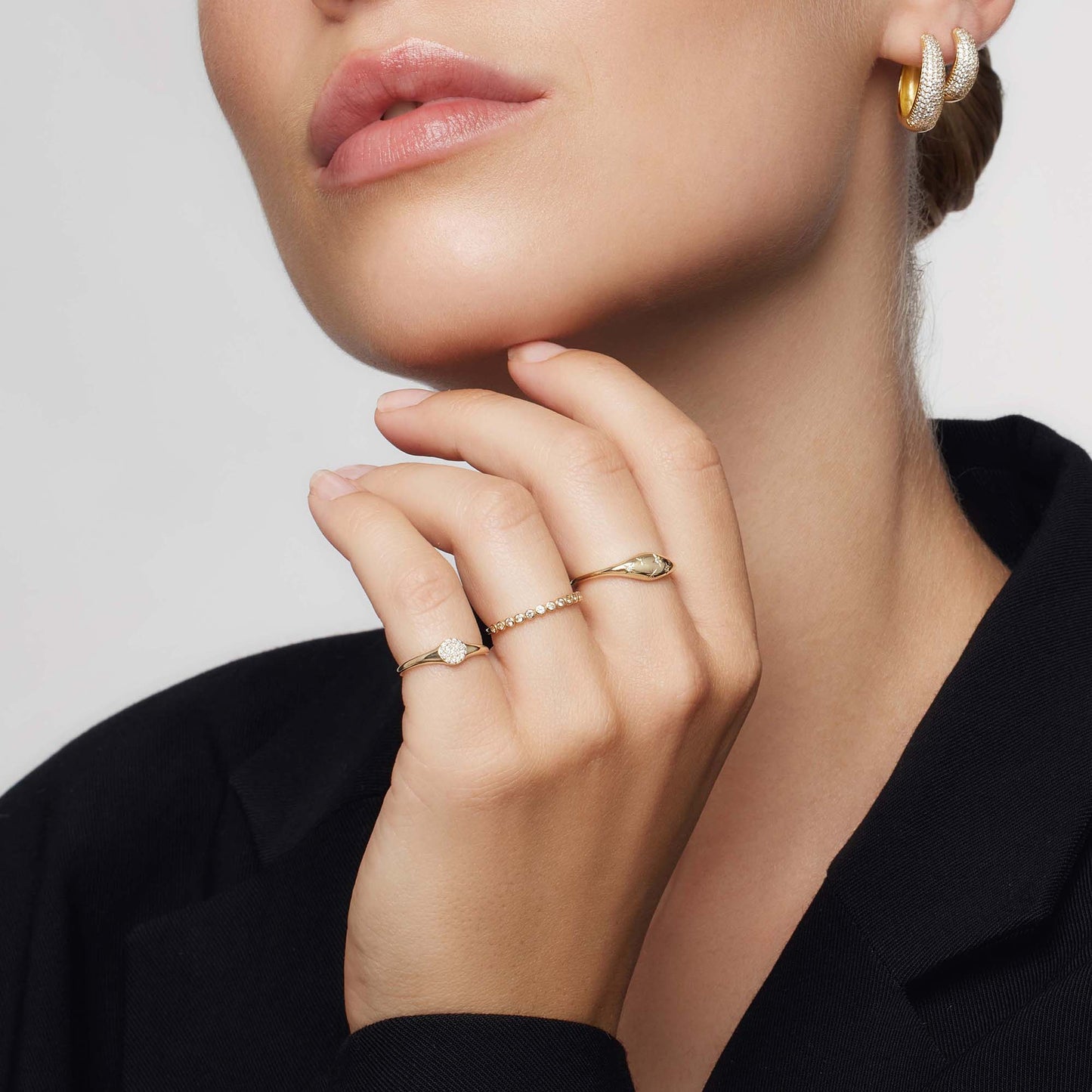 Dome™ | Anello in oro e diamanti 