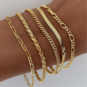 Ellis™ | Set di bracciali in oro