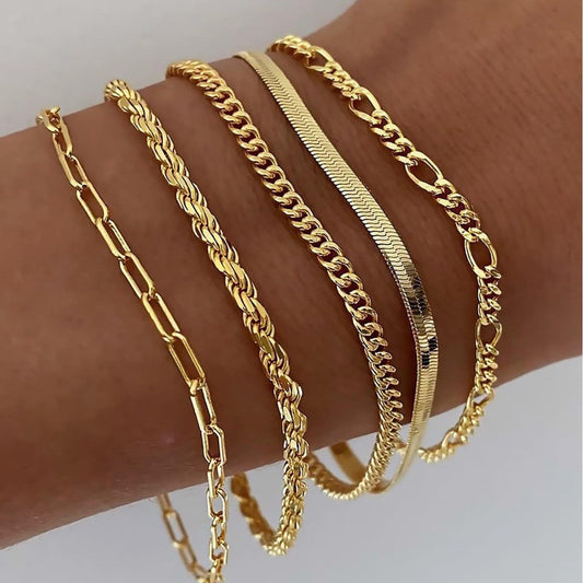 Ellis™ | Set di bracciali in oro