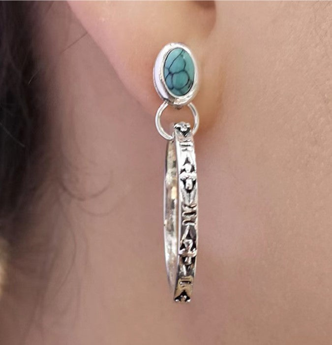 Seraphina™ | Orecchini vintage in onice boho 