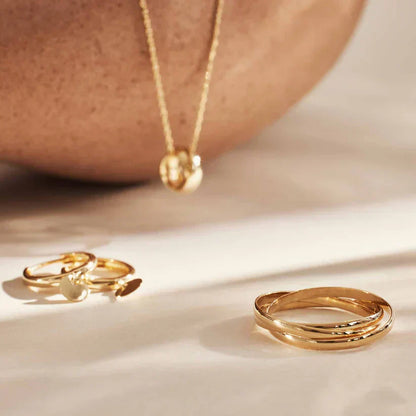 Lena™ | Anello Trielle in oro 