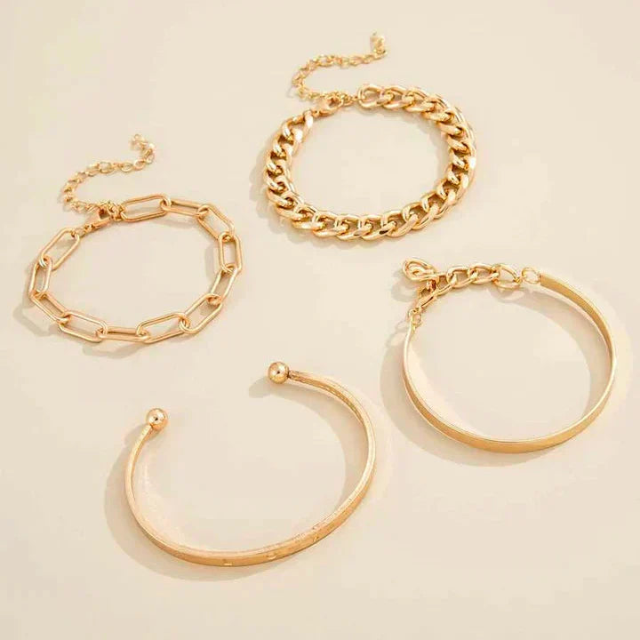 Elan™ | Set di bracciali in oro 